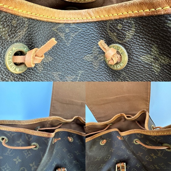❣️Authentic LOUIS VUITTON Monogram Montsouris GM Backpack. - Picture 15 of 17
